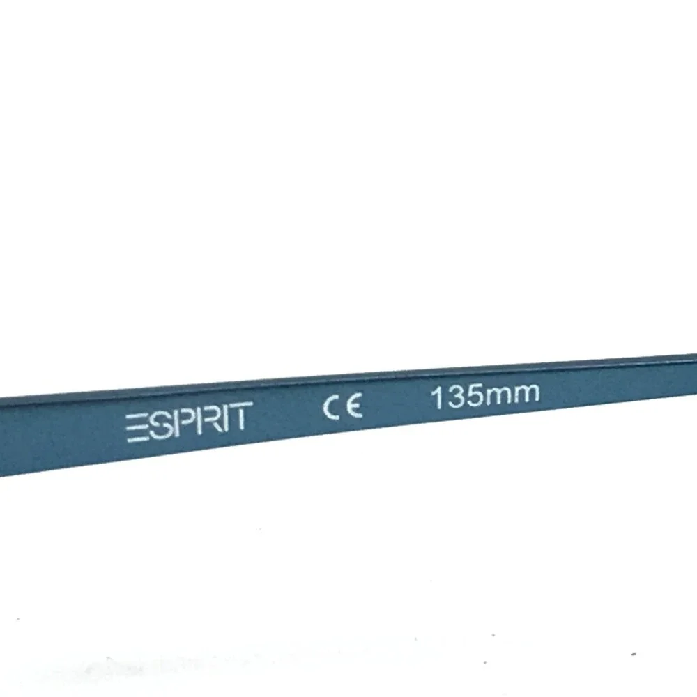 Esprit Kids Eyeglasses Frame ET17363 535 Brown Blue Rectangle Full Rim 50-16-135